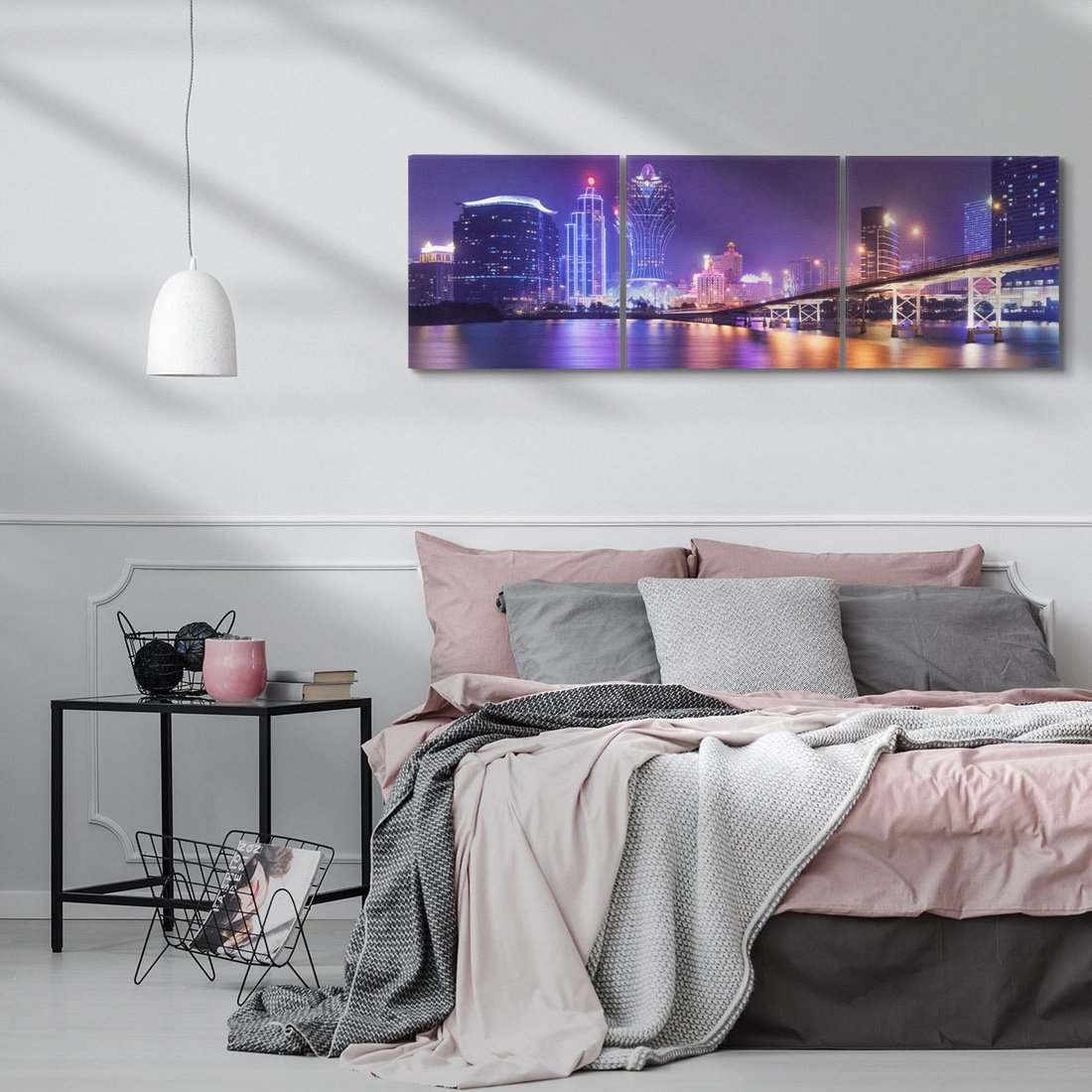 Obraz na płótnie 120x40 - Macau: Spotkanie dwóch światów - Macau, Hong