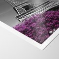 Plakat bez ramy 40x50 - Urok Eiffla w Paryżu - Eiffla, Paryż