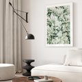 Plakat bez ramy 30x40 - Liście w Jasnych Odcieniach Zielonego - liście, jasna zieleń fotografia