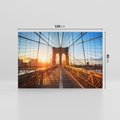 Obraz na płótnie 120x80 - Mosty Manhattanu - most, Nowy Jork