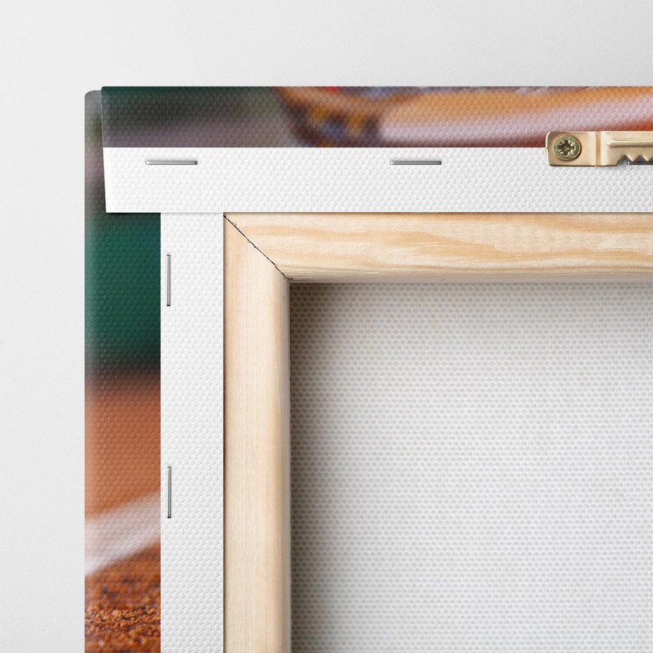 Obraz na płótnie 70x50 - Moc Tenisowej Pasji: Rakieta w Akcji - tenis, rakieta