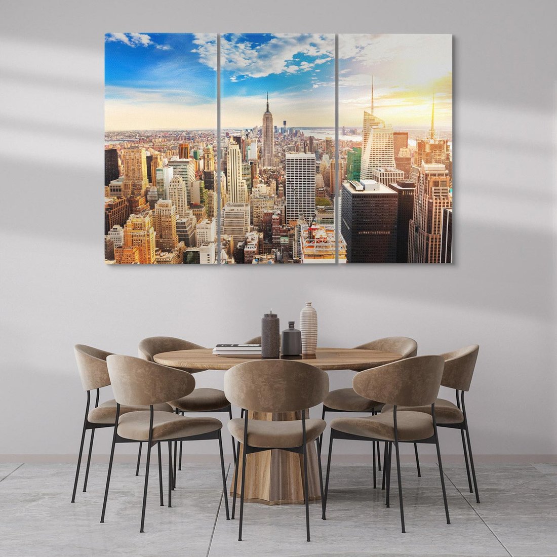 Obraz na płótnie 120x80 - Pulsujące Serce Nowego Jorku - Manhattan, Nowy Jork