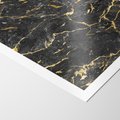 Plakat bez ramy 50x70 - Egzotyczny Blask - marmur, złoto