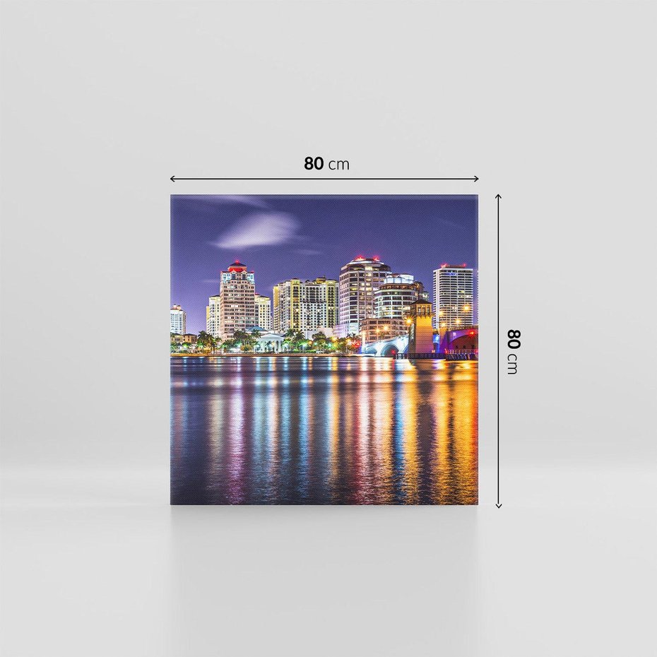Obraz na płótnie 80x80 - Floryda - Miasto pełne energii - Floryda, USA