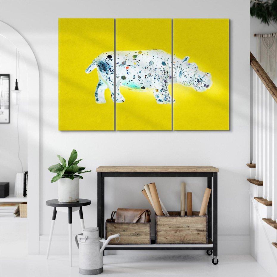 Obraz na płótnie 120x80 - Odnalezione w oceanie snów - pozytywna, wesoła sztuka