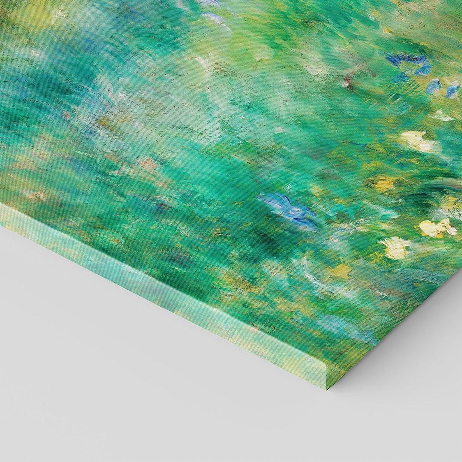 Obraz na płótnie 100x50 - "Łąka (La Prairie)" (1880) Pierre-Auguste Renoir - Reprodukcja - reprodukcja, obraz na płótnie