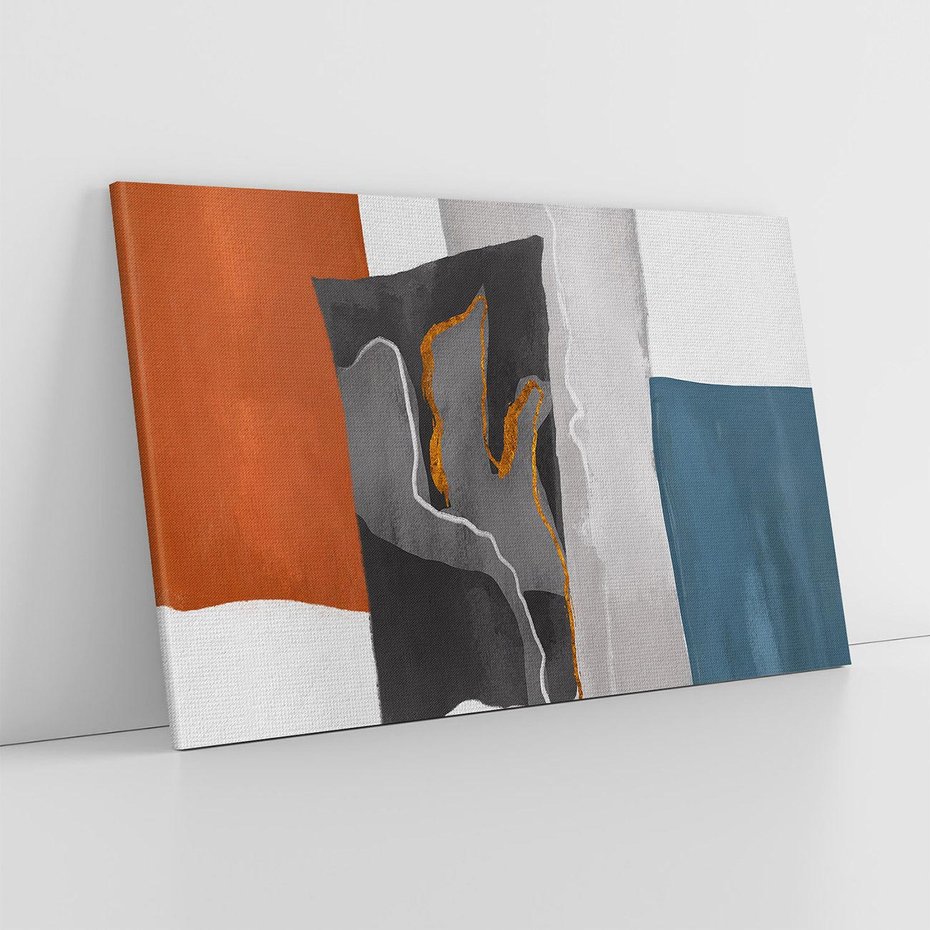 Obraz na płótnie 120x80 - Nowoczesna geometria - nowoczesny, geometryczny