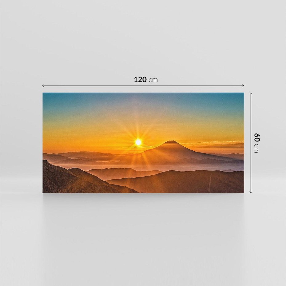 Obraz na płótnie 120x60 - Malownicze góry piękno krajobrazu - góry, krajobraz