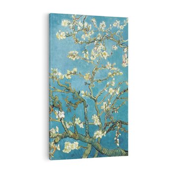 Obraz na płótnie 80x120 - Almond blossom 1890, Vincent van Gogh - Reprodukcja - reprodukcja, obraz na płótnie