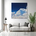 Obraz na płótnie 70x70 - Niebo i chmury - niebo, chmury