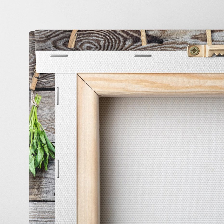 Obraz na płótnie 100x70 - Zielenina: Harmonia natury - zielenina