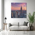 Obraz na płótnie 30x30 - Nowy Jork - Błyskawice Manhattanu - Nowy Jork, Manhattan