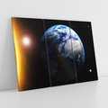 Obraz na płótnie 120x80 - Piękno Ziemi - kosmos, ziemia