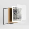 Plakat w ramie 40x50 - Architektura w trójwymiarowym wymiarze - architektura, 3D - rama czarna