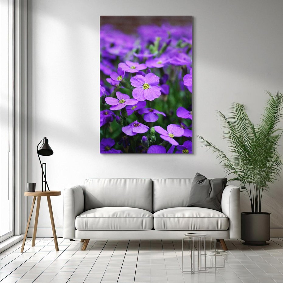 Obraz na płótnie 80x120 - Kwiatowe uniesienia magia natury - kwiat, kwiaty