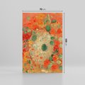 Obraz na płótnie 70x100 - "Nasturcje" (1905) Odilon Redon - Reprodukcja - reprodukcja, obraz na płótnie