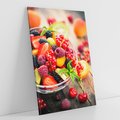 Obraz na płótnie 50x70 - Smakowite Porywy - owoce, jedzenie