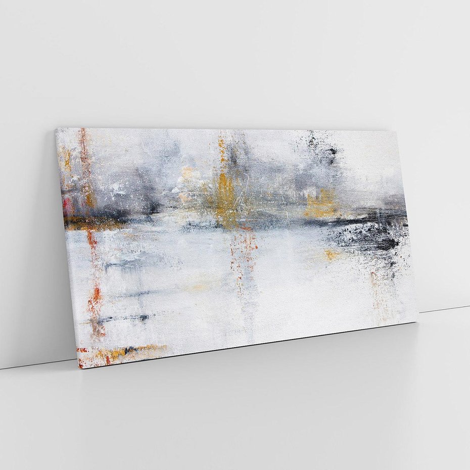 Obraz na płótnie 120x60 - Kontrastujące Chaosy - abstrakcja, kontrast