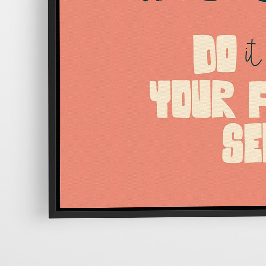 Obraz w ramie 70x100 - Mgliste Refleksje - nowoczesny plakat, różowe tło - rama czarna