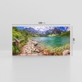 Obraz na płótnie 120x60 - Majestat gór - góry, jezioro
