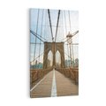 Obraz na płótnie 80x120 - Duch Manhattanu - most, Nowy Jork