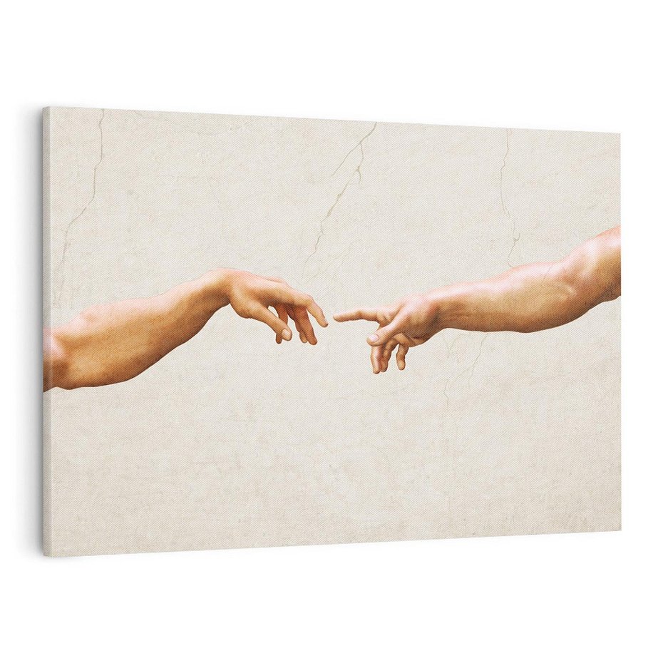 Obraz na płótnie 100x70 - Antyczna Twórczość - inspiracja, Michał Anioł