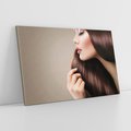 Obraz na płótnie 120x80 - Piękno fryzury - włosy, fryzura