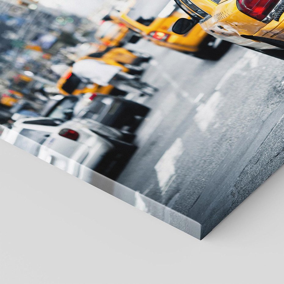 Obraz na płótnie 120x80 - Wszystkie światła prowadzą do Nowego Jorku - TAXI, NY