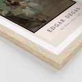 Plakat w ramie 30x40 - Elegancja Baletu - Edgar Degas, reprodukcja obrazu - rama drewno