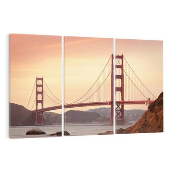 Obraz na płótnie 120x80 - Golden Gate most USA - Golden Gate, most