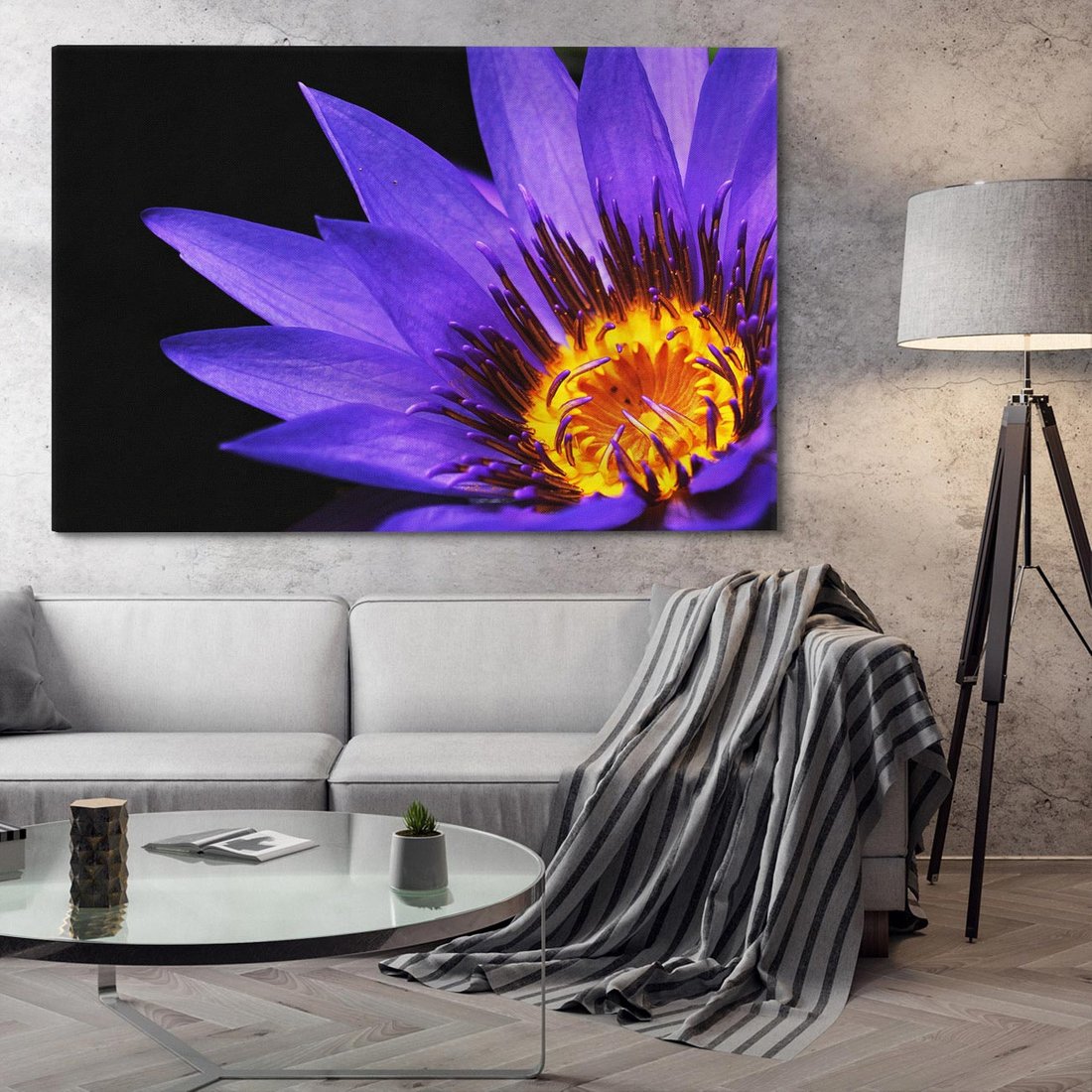 Obraz na płótnie 120x80 - Kwiatowa harmonia: Piękno natury - kwiat, kwiaty