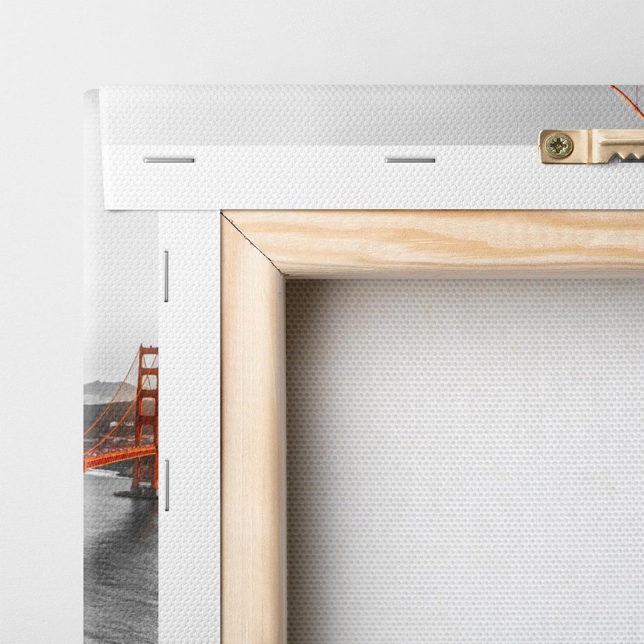 Obraz na płótnie 70x50 - Ikona San Francisco - Most Golden Gate - San, Francisco