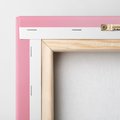Obraz na płótnie 80x80 - Luksusowa Elegancja - złote, liście