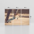 Obraz na płótnie 120x80 - Deskorolkowa Ekstaza Sportu - deskorolka, skateboard