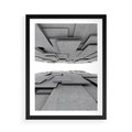 Plakat w ramie 50x70 - Architektura 3D - architektura, 3D - rama czarna