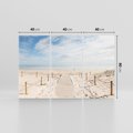 Obraz na płótnie 120x80 - Ścieżka na plaży - plaża, ścieżka