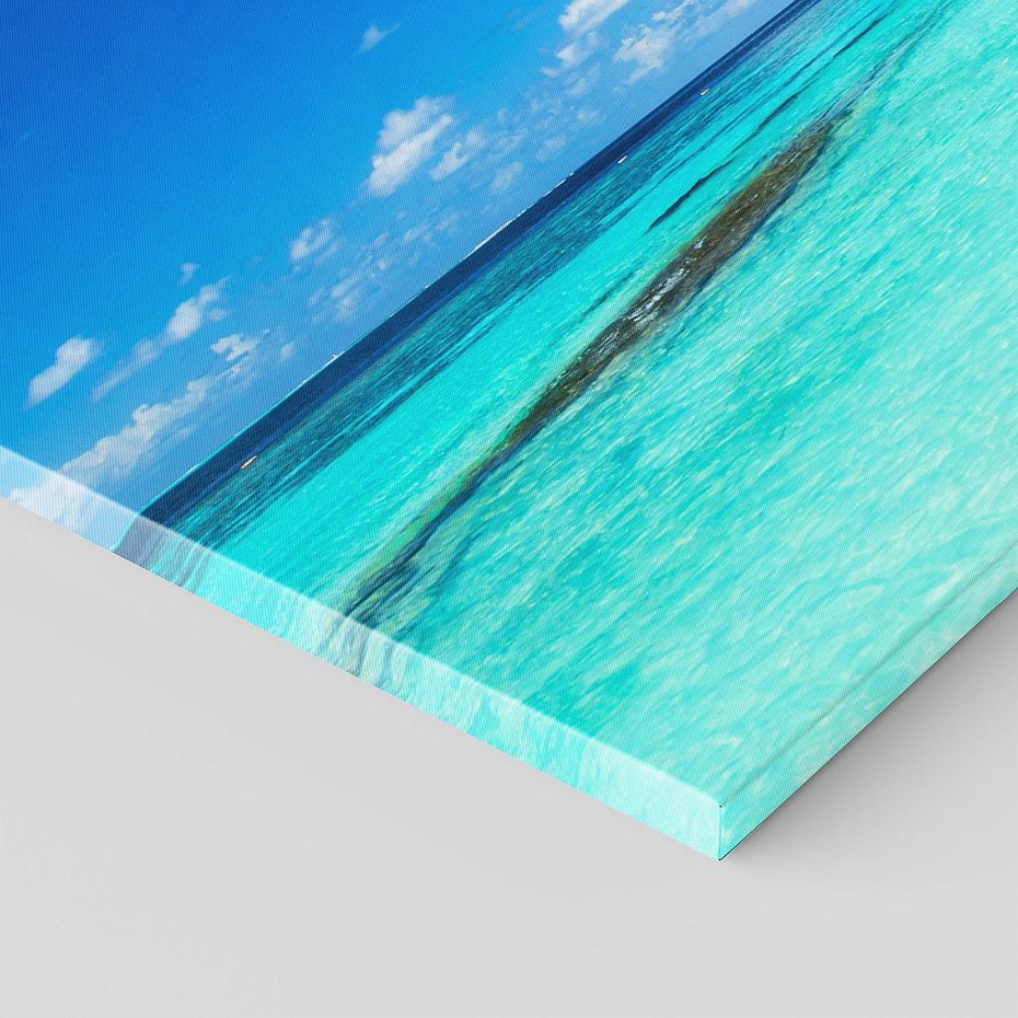 Obraz na płótnie 140x70 - Rajskie plaże na Malediwach - Malediwy, plaża