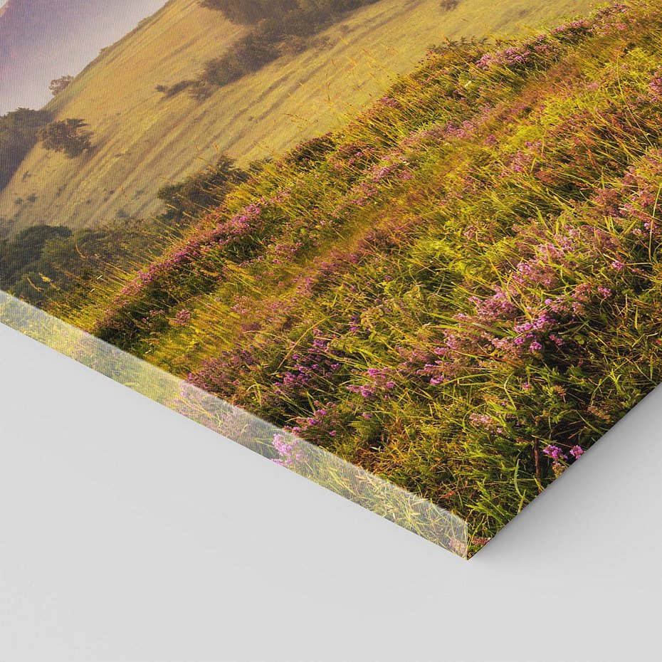 Obraz na płótnie 100x70 - Pejzaż na łące - pejzaż, łąka