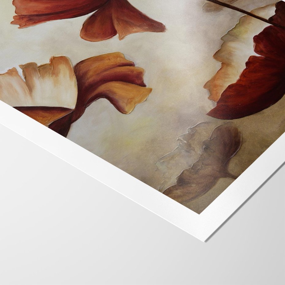 Plakat bez ramy 30x40 - Sztuka Kwiatów - kwiaty, sztuka