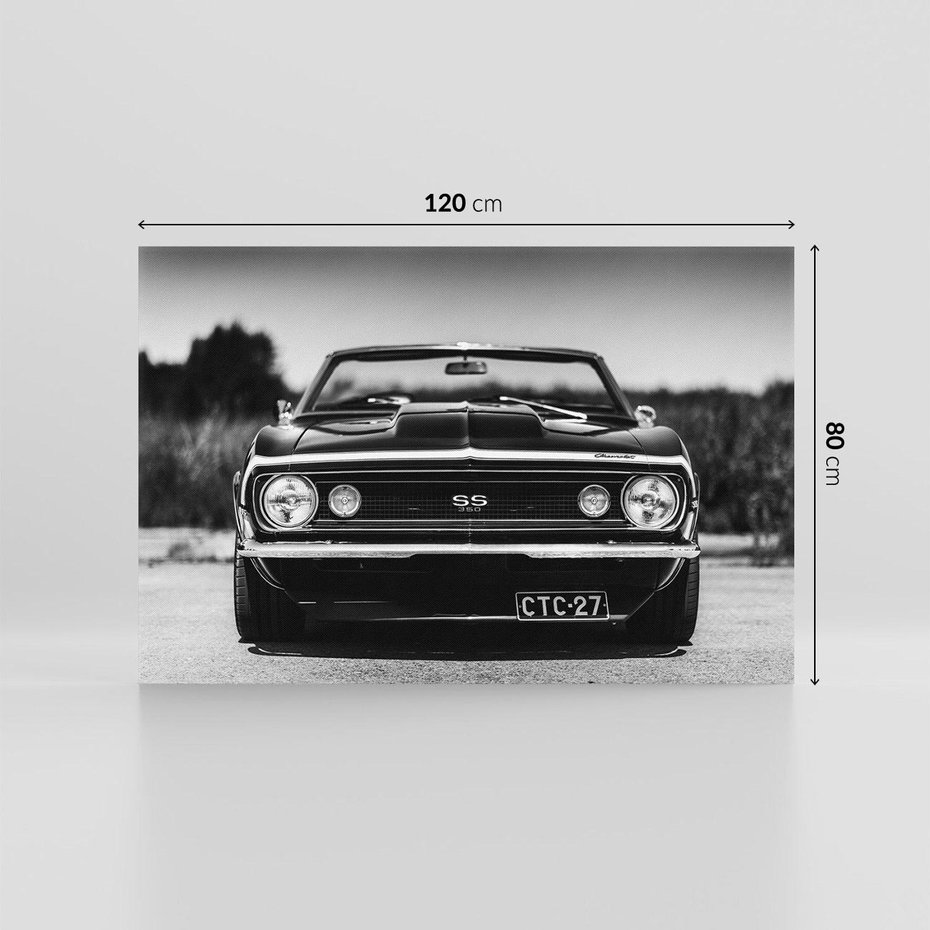 Obraz na płótnie 120x80 - Samochód Retro - Muscle Car - samochód, retro
