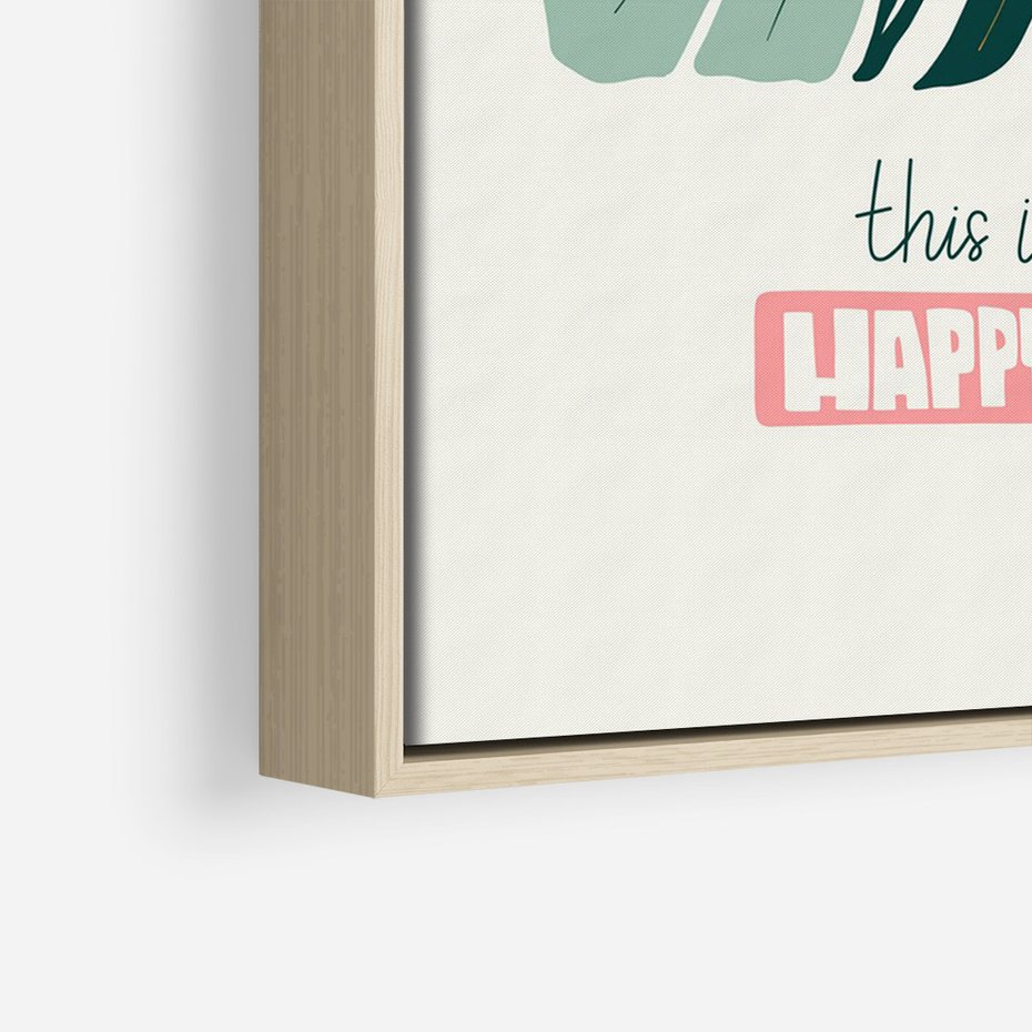 Obraz w ramie 50x70 - Impresje kwiatowej abstrakcji - retro kwiatowa grafika, kompozycja - rama drewno