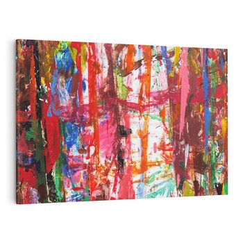 Obraz na płótnie 70x50 - Abstrakcja: wyraz emocji - abstrakcja