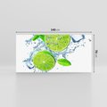 Obraz na płótnie 140x70 - Świeżość i Witalność - limonka, owoce
