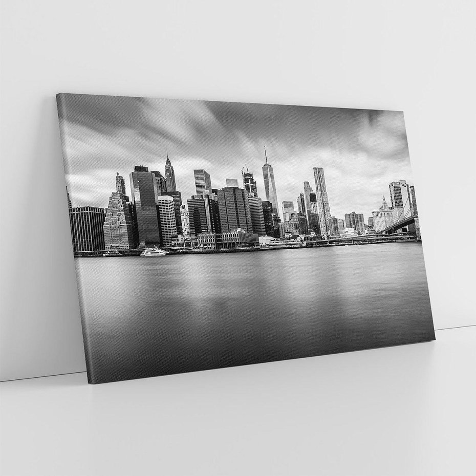 Obraz na płótnie 100x70 - Nowy Jork o zmierzchu - Nowy Jork, niebo