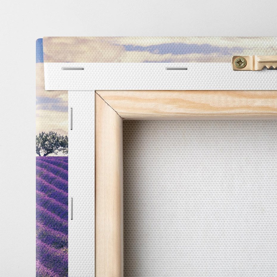 Obraz na płótnie 140x70 - Uroda Lawendy: Kwiatowy Cud Natury - lawenda, kwiaty