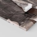 Obraz na płótnie 60x60 - Dźwięki Minionej Ery - postarzona fotografia retro, podarta fotografia