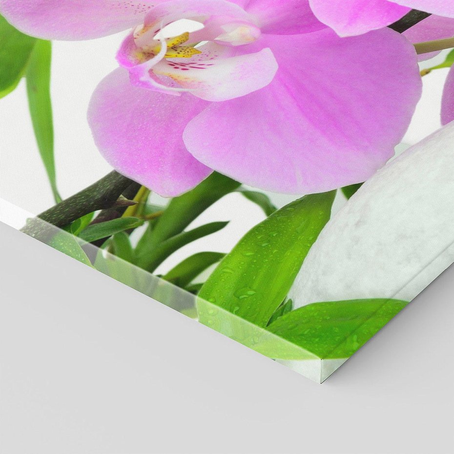 Obraz na płótnie 120x40 - Orchidea w SPA - spa, orchidea