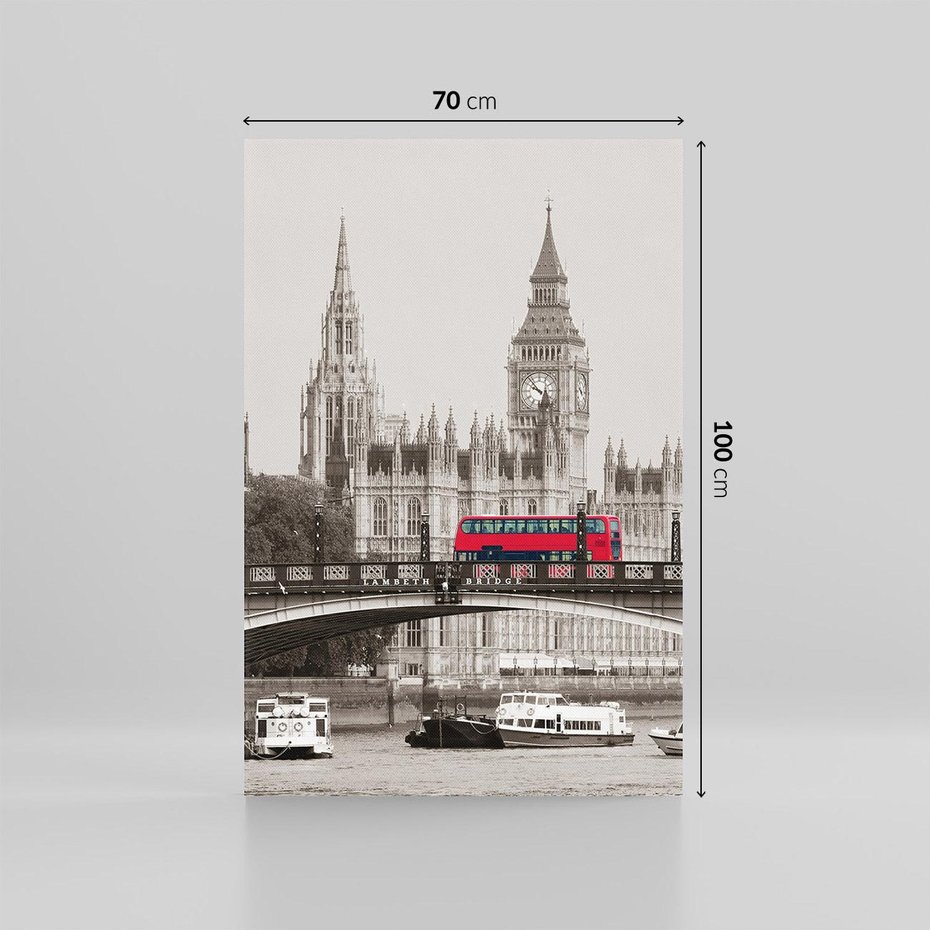 Obraz na płótnie 70x100 - Ikona Londynu - Most - most, Londyn