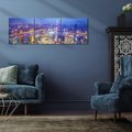 Obraz na płótnie 150x50 - Shanghai: Mocnowieżowce Azji - Shanghai, Chiny