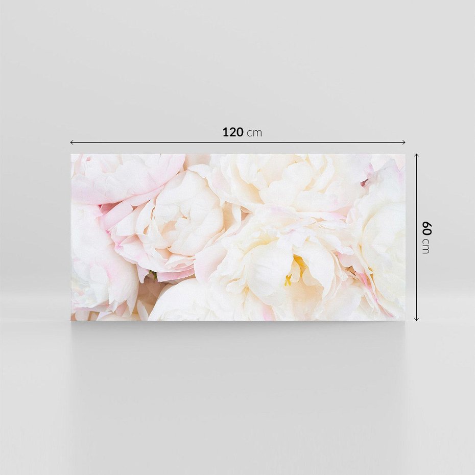 Obraz na płótnie 120x60 - natura w pełnym rozkwicie - kwiaty